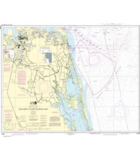 NOAA Chart 12207 Cape Henry to Currituck Beach Light