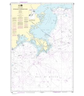 NOAA Chart 11366 Approaches to Mississippi River