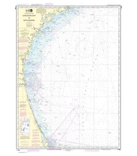 NOAA Chart 11480 Charleston Light to Cape Canaveral