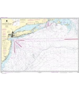 NOAA Chart 12300 Approaches to New York, Nantucket Shoals to Five Fathom Bank