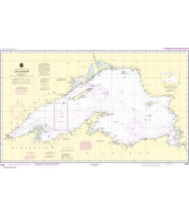 NOAA Chart 14961 Lake Superior
