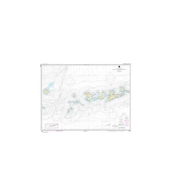 NOAA Chart 16460 Igitkin ls. to Semisopochnoi Island