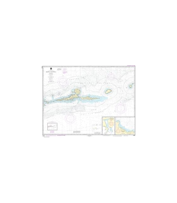NOAA Chart 16480 Amkta Island to Igitkin Island - Finch Cove Seguam Island - Sviechnikof Harbor, Amilia Island