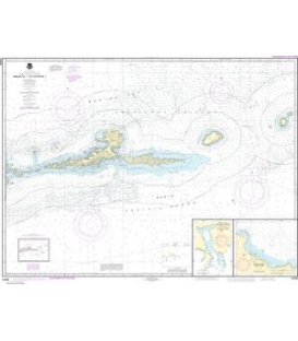 NOAA Chart 16480 Amkta Island to Igitkin Island - Finch Cove Seguam Island - Sviechnikof Harbor, Amilia Island