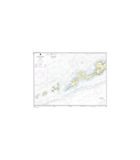 NOAA Chart 16500 Unalaska l. to Amukta l.
