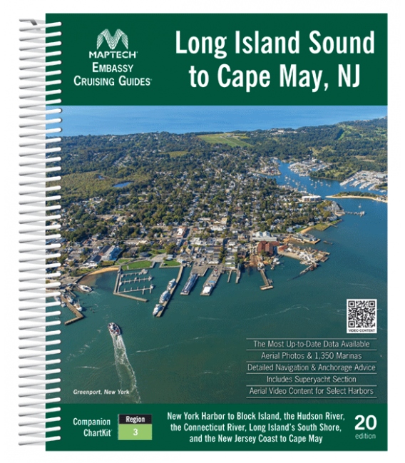 Embassy Cruising Guide: Long Island Sound, 20th Edition 2024