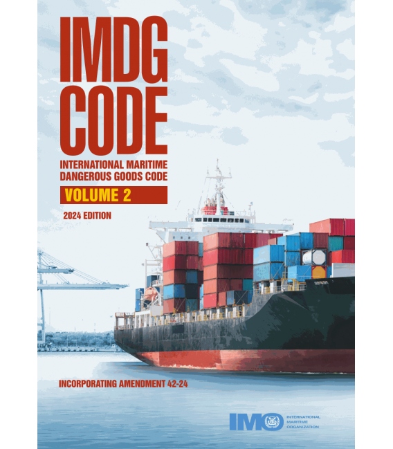 IMO IO200E IMDG Code, 2024 Edition (incorporating Amendment 42-24), 2-Vol. Set