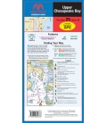 Maptech Waterproof Chart WPC025, Upper Chesapeake Bay, 5th Edition, 2024
