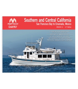 Maptech ChartKit Region 12: Southern and Central California: San Francisco Bay to Ensenada, Mexico - 11th Edition, 2024