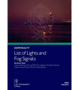 NP84 Admiralty List of Lights and Fog Signals Volume L: Northern Seas Coast of Norway north of Lat 60° 55'N, 5th Edition 2025