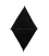 Day Shape, Double Cone (Diamond) (24x48")