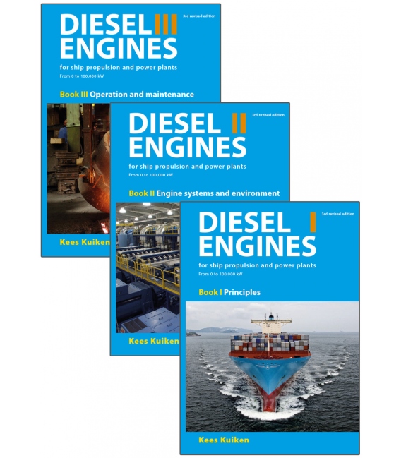 e-Reader: Diesel Engines for Ship Propulsion and Power Plants from 0 to 100,000 kW (3-book set) (3rd, Revised Edition, 9/24)