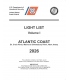 USCG Light List I 2026: Atlantic Coast St. Croix River, Maine to Shrewsbury River, New Jersey