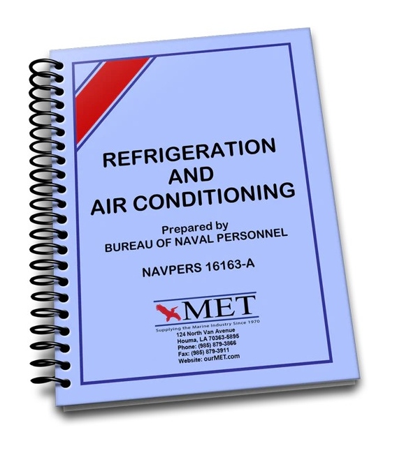 BK-752 QMED Refrigeration & Air Conditioning (Bureau of Naval Personnel) (NAVPERS 16163-A) (Rev. 1969)