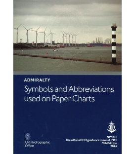 NP5011 Symbols and Abbreviations Used on Admiralty Charts, 9th Edition, 2026