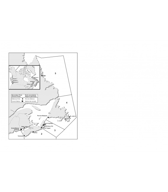 Canadian Tide and Current Tables Volume 1 Atlantic Coast and Bay of Fundy, 2026 Edition