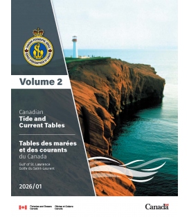Canadian Tide and Current Tables Volume 2 Gulf of St. Lawrence, 2026 Edition
