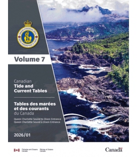 Canadian Tide and Current Tables, Volume, 6 Discovery Passage and West Coast of Vancouver Island (2026 Edition)