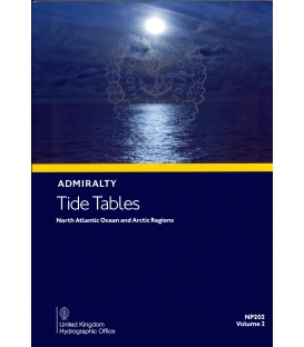 NP202 Admiralty Tide Tables (ATT) Volume 2, North Atlantic Ocean and Arctic Regions, 2027 Edition