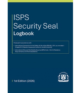 ISPS Security Seal Logbook (1st, Edition, 2026)