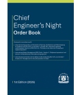 Chief Engineer's Night Order Book (1st Edition, 2026)