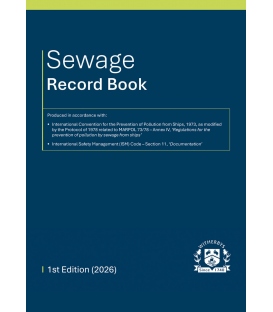 Sewage Record Book (1st Edition, 2026)