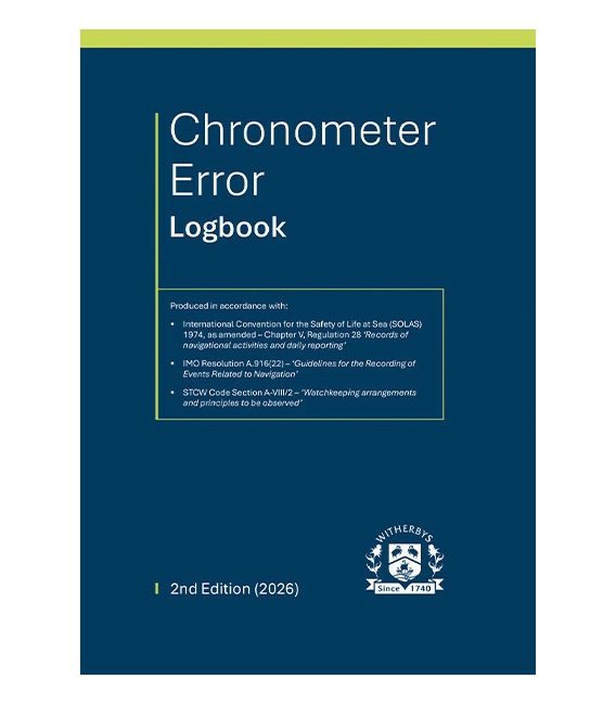 Chronometer Error Logbook, 2nd Edition, 2026