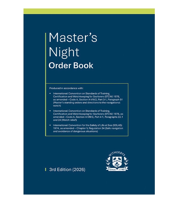 Master's Night Order Book (3rd Edition, 2026)