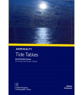 NP 204 Admiralty Tide Tables (ATT) Volume 4, South Pacific Ocean (including Tidal Stream Tables), 2026 Edition