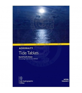 NP206 Admiralty Tide Tables (ATT) Volume 6 North Pacific Ocean (Including Tidal Stream Tables), 2027 Edition
