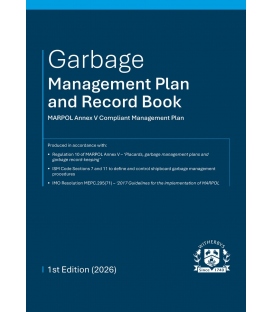 Garbage Management Plan and Record Book (1st Edition, 2026)