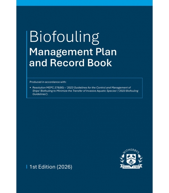 Biofouling Management Plan and Record Book (1st Edition, 2026)