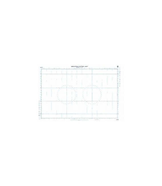Admiralty Mercator Plotting Sheets Lat. 66¡ to 69¡ N. and S. 949 x 607mm 