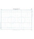 British Admiralty Nautical Chart D6343 Mercator Plotting Sheets. Lat. 66° to 69° N. and S.
