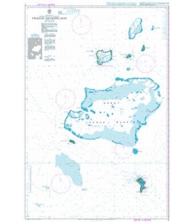 British Admiralty Nautical Chart 3 Chagos Archipelago