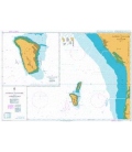 British Admiralty Nautical Chart 11 Jazireh-ye Khark and Approaches