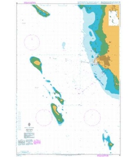 British Admiralty Nautical Chart 16 Jizan