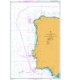 British Admiralty Nautical Chart 87 Cabo Finisterre to the Strait of Gibraltar