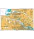 British Admiralty Nautical Chart 124 Noordzeekanaal including Ijmuiden, Zaandam and Amsterdam