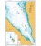 British Admiralty Nautical Chart 143 Jazirat at Ta'ir to Bab el Mandeb