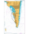 British Admiralty Nautical Chart 144 Gibraltar
