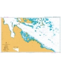 British Admiralty Nautical Chart 171 Southern Approaches to Massawa (Mits`iwa)