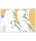 British Admiralty Nautical Chart 202 Kvarner, Kvarneric and Velebitski Kanal