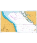 British Admiralty Nautical Chart 220 Otok Vis to Otok Susak and S. Benedetto del Tronto to Ravenna