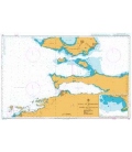 British Admiralty Nautical Chart 230 Canal de Margarita to Bahia de Barcelona