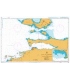 British Admiralty Nautical Chart 230 Canal de Margarita to Bahia de Barcelona
