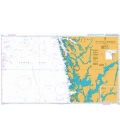 British Admiralty Nautical Chart 288 Slatteroy to Mongstad Including Offshore Oil Fields