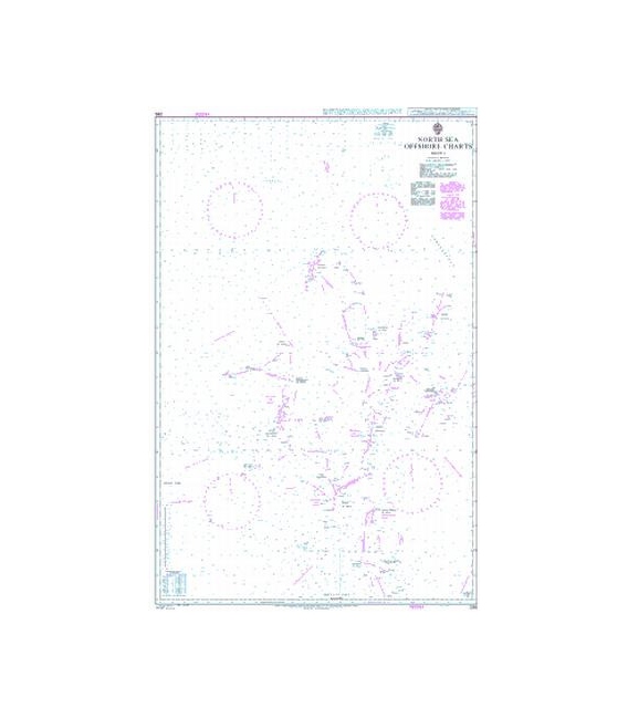 North Sea Offshore Charts Sheet 1 