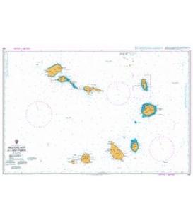 British Admiralty Nautical Chart 366 Arquipelago de Cabo Verde