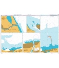 British Admiralty Nautical Chart 372 Ports in the Gulf of Campeche